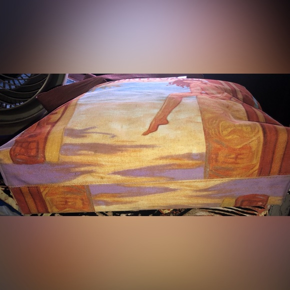 Kona Surfboard Rentals Hawaiian Shoulder Canvas Tote Bag - Picture 7 of 9